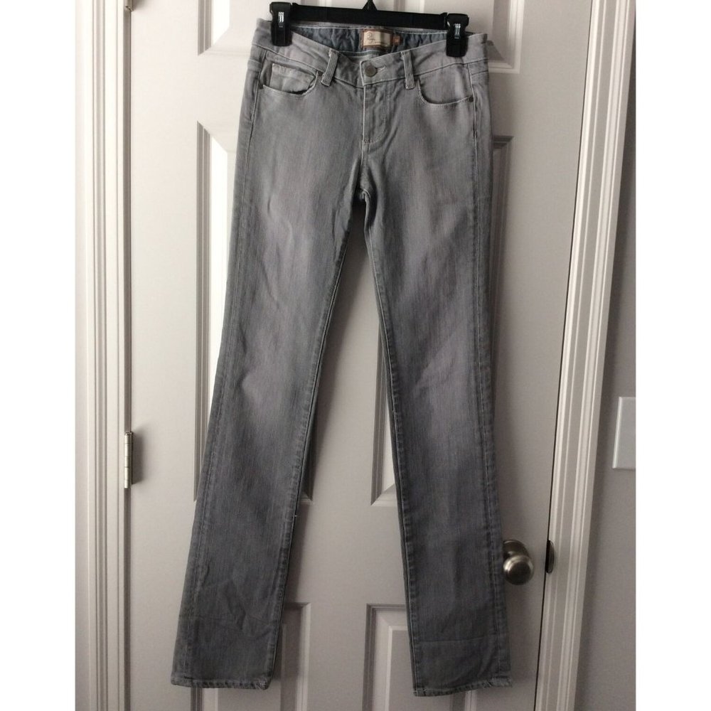 Paige Premium Denim, Size 26, Light Gray,  Melrose Style